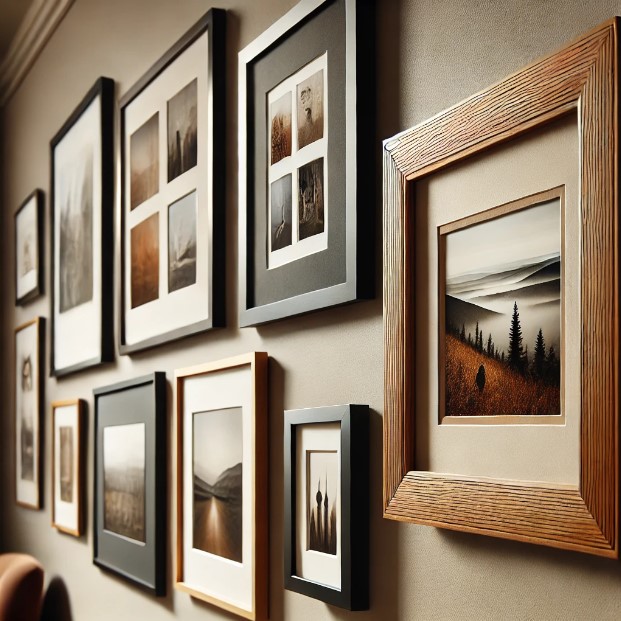 The Evolution and Benefits of Art Hanging System in Australian Homes and Galleries 11 A close up view of various art hanging on a gallery